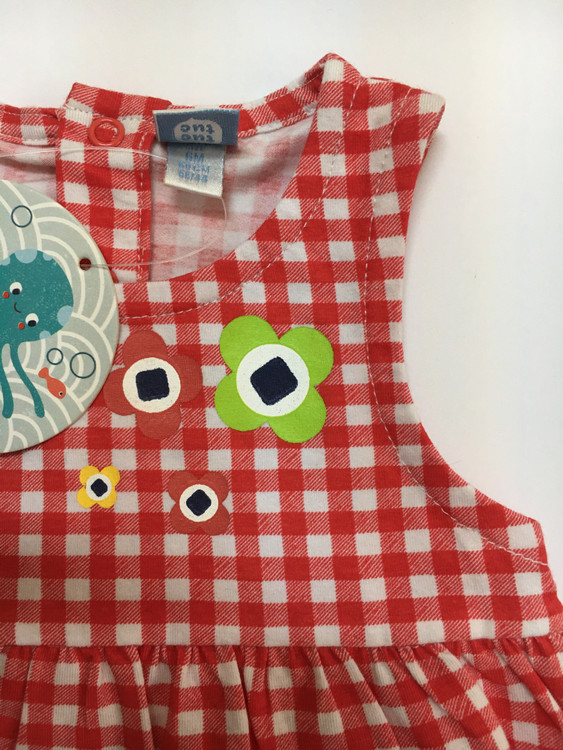 خرید پیراهن اورجینال دخترانه برند tuc tuc بارکددار