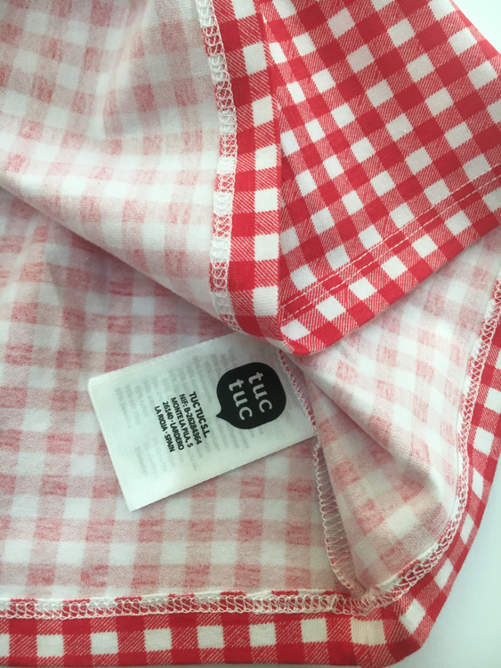 پیراهن اورجینال دخترانه با لگو tuc tuc اسپانیا