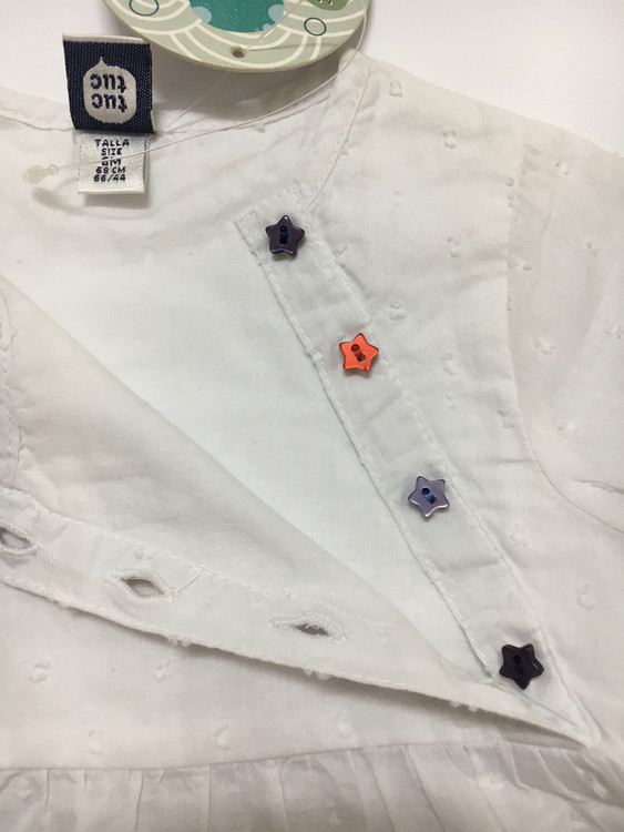 پیراهن اورجینال دخترانه tuc tuc اسپانیا نخ پنبه لطیف