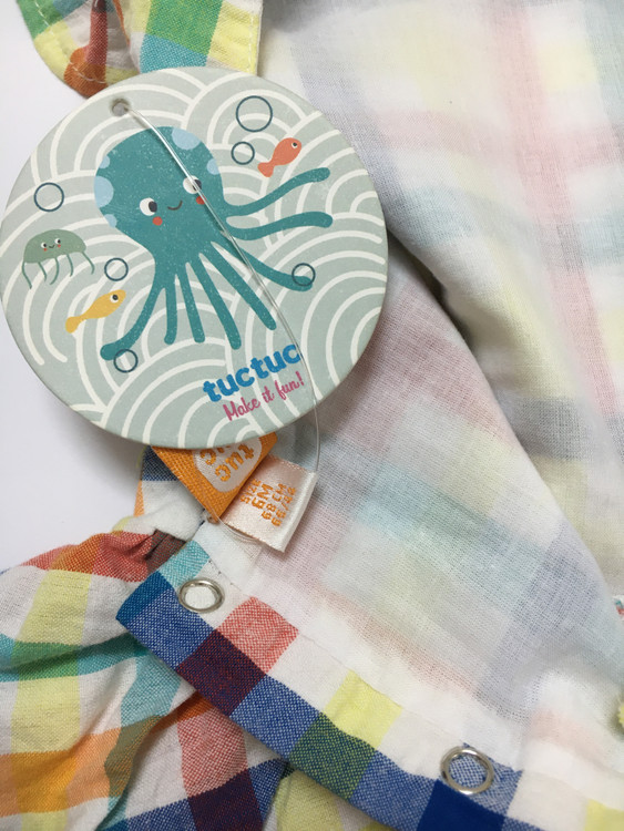 پیراهن دخترانه برند توک توک Spain بارکددار