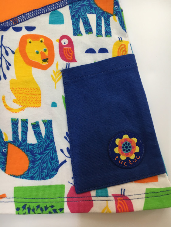 پیراهن orginal دخترانه جیب دار با طراحی فوق العاده