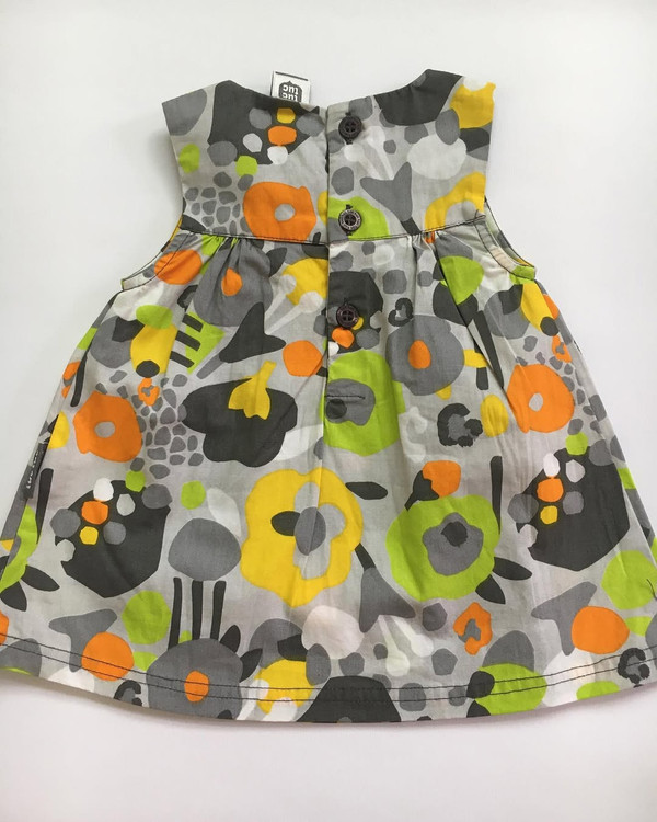 پیراهن نخ پنبه اورجینال دخترانه برند spain