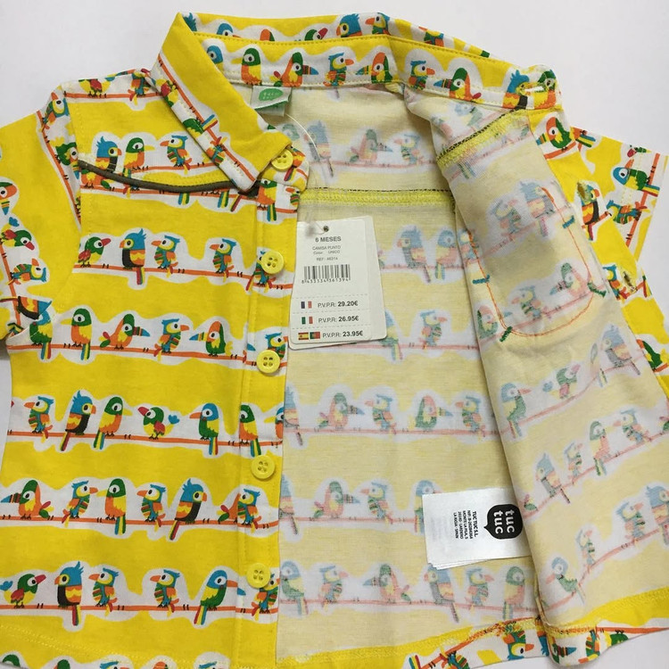 پولوشرت پسرانه اصل همرا با لگو برند و بارکد از spain