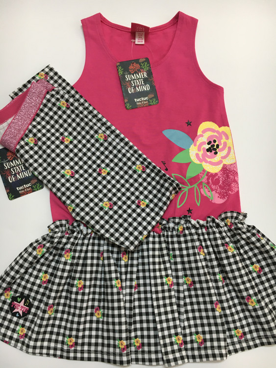 ست تونیک شلوار دخترانه برند tuc tuc اسپانیا