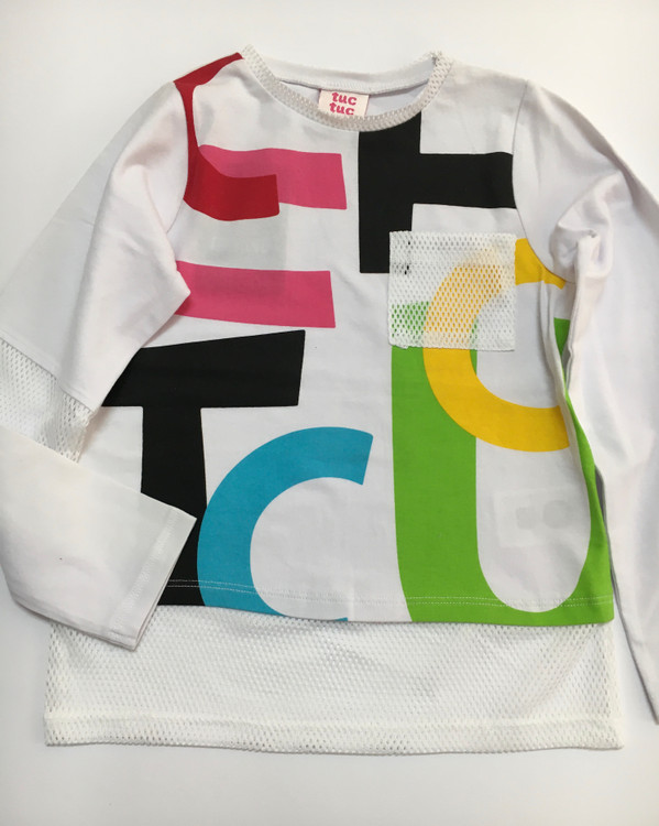 تیشرت دخترانه اورجینال برند tuc tuc اسپانیا