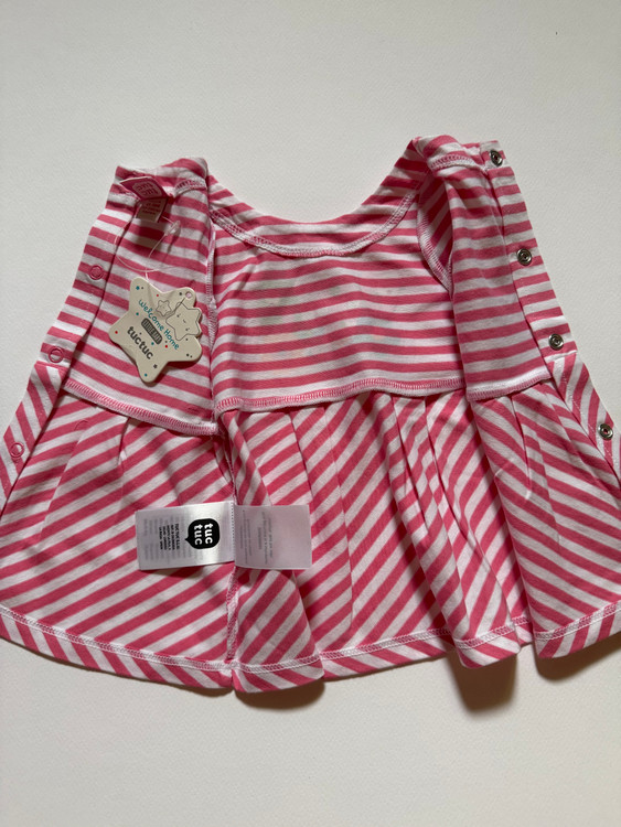 پیراهن orginal دخترانه با دکمه های جفتی پشت لباس