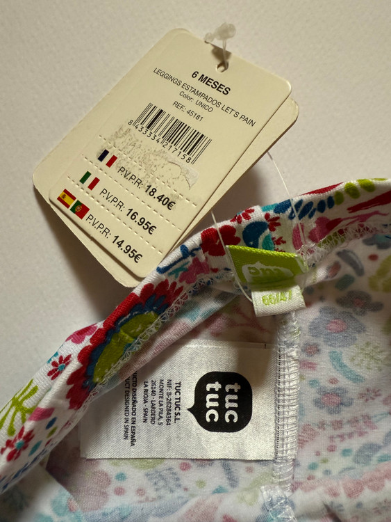 شلوار دخترانه اسپانیایی orginal و بارکددار