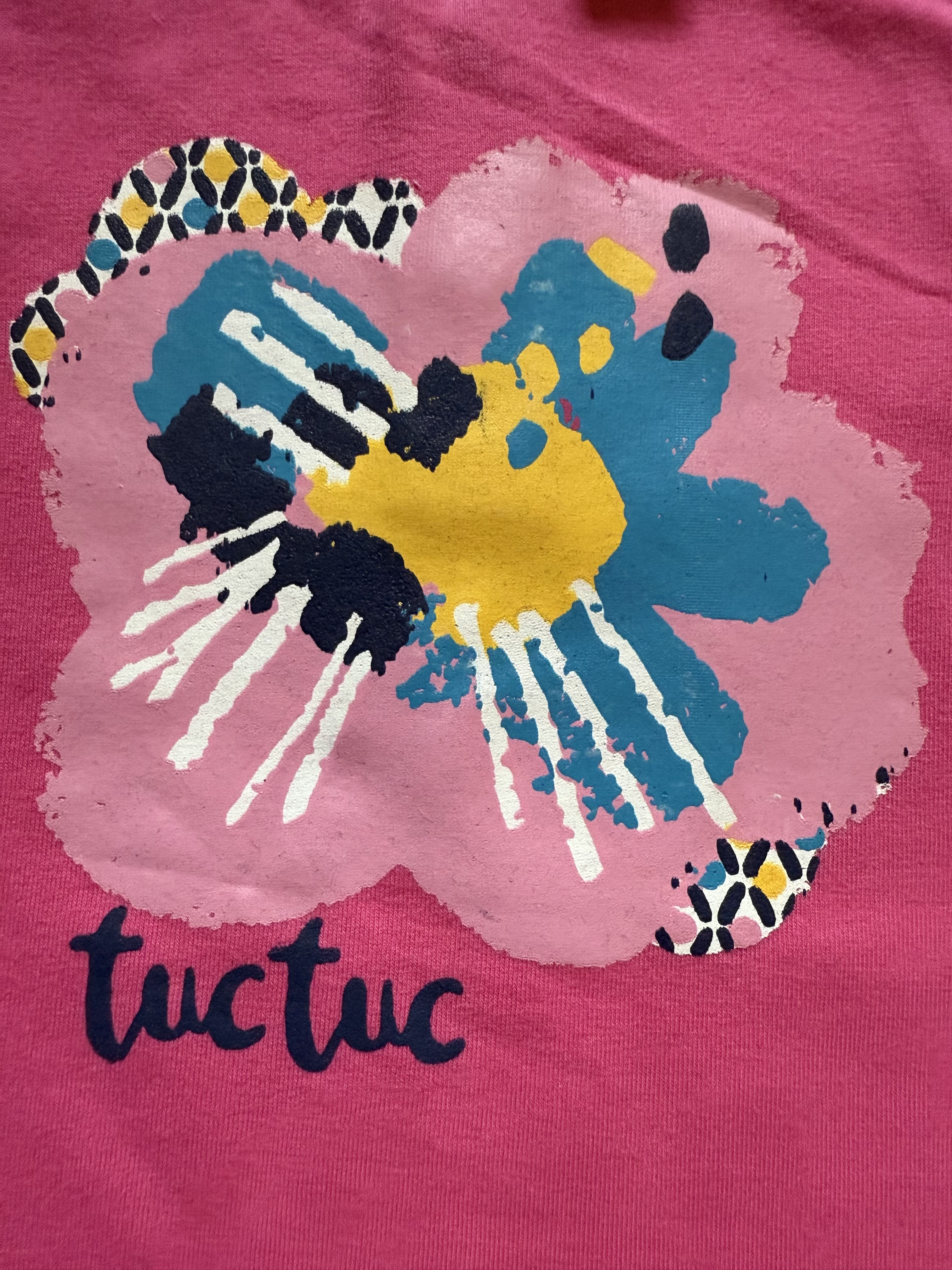 تیشرت دخترانه از برند tuc tuc