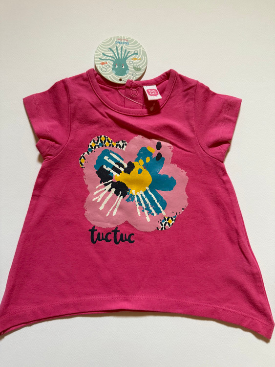 تیشرت دخترانه از برند توک توک اسپانیا نخ پنبه و اورجینالEuropean