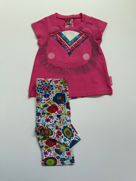 ست تیشرت شلوارک دخترانه برند توکتوک اسپانیا