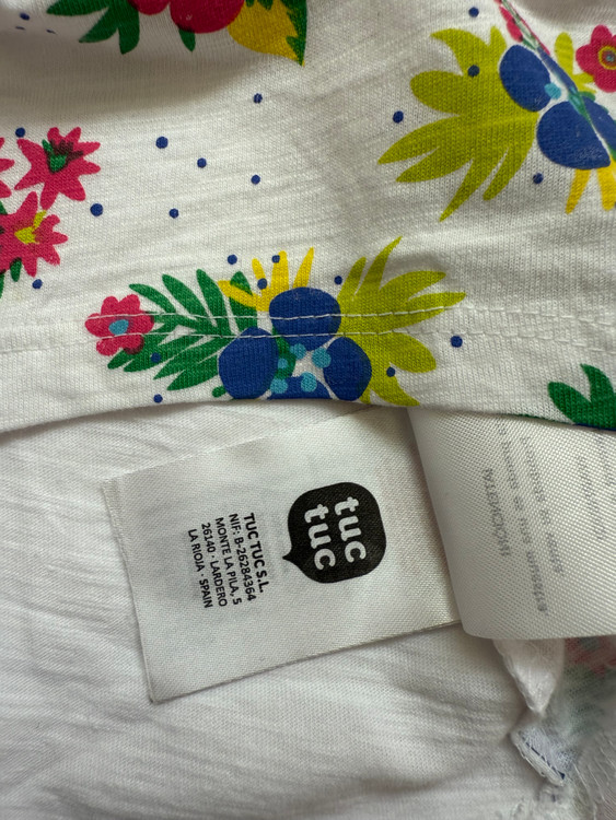 تیشرت دخترانه با لگو tuc tuc