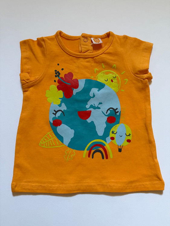 تیشرت دخترانه برند توک توک اسپانیا صددرصد cotton