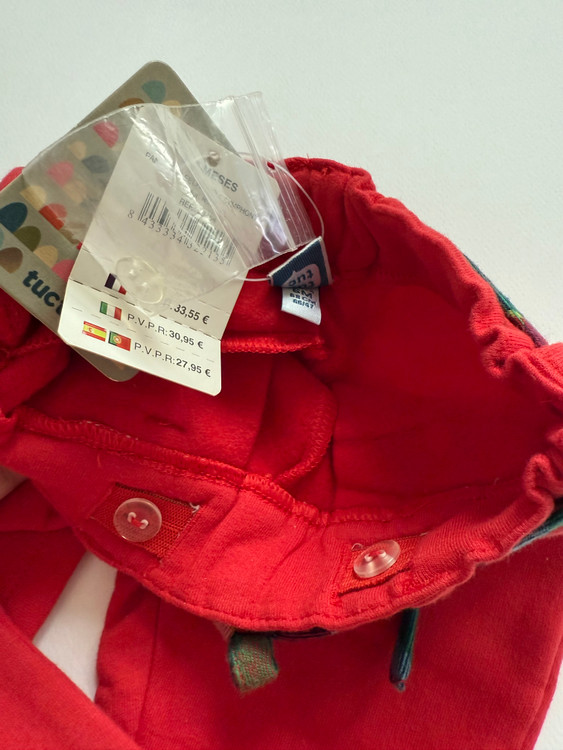 شلوار اورجینال بارکددار عرض کمر قابل تنظیم به همراه دکمه ی زاپاس