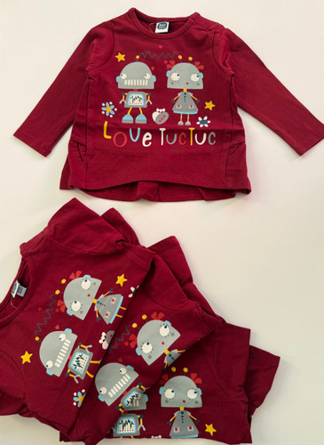 تیشرت دخترانه برند tuc tuc اسپانیا