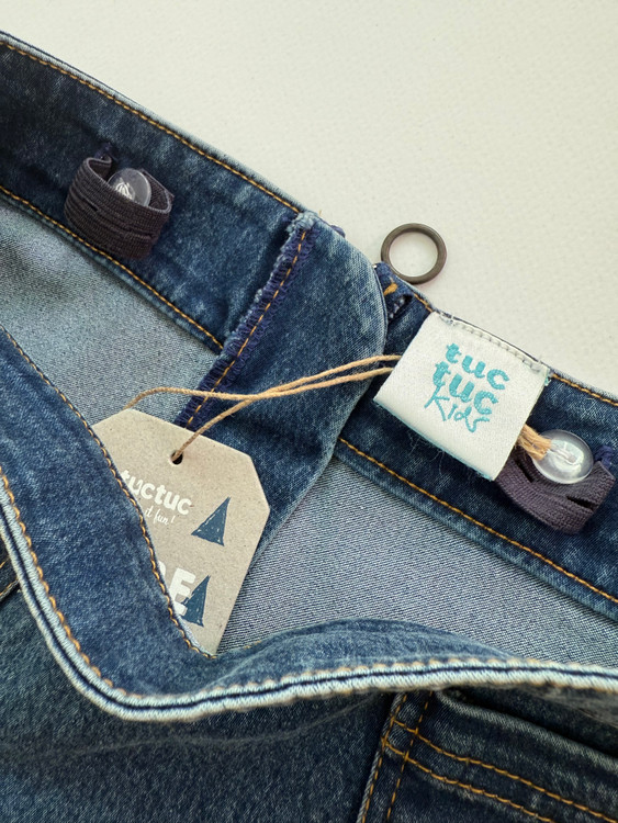 دامن جین اسپانیایی کمر قابل تنظیم