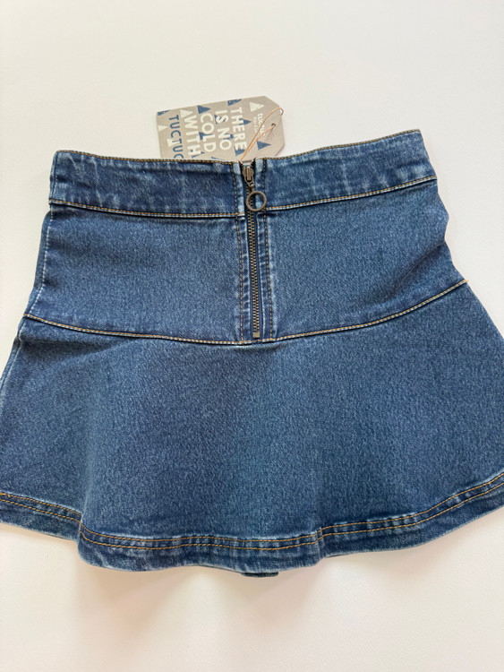 دامن برند tuc tuc اسپانیا پشت زیپ خور