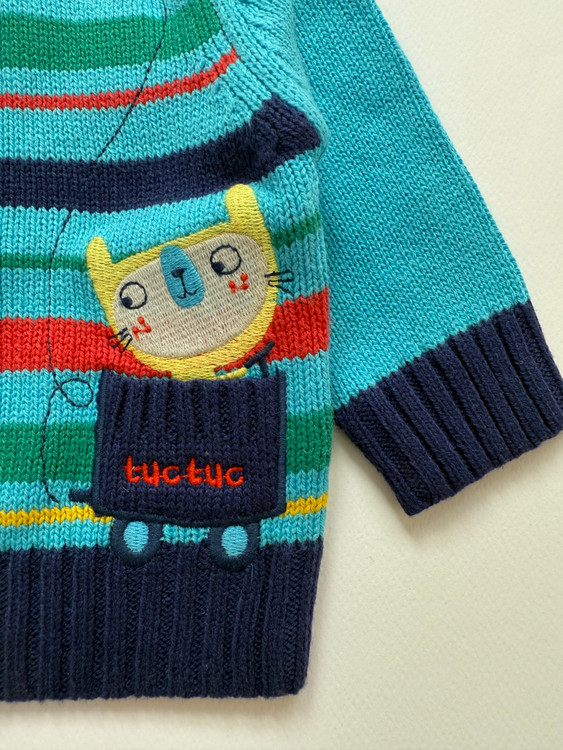 سویشرت نوزادی اورجینال دارای جیب نقلی