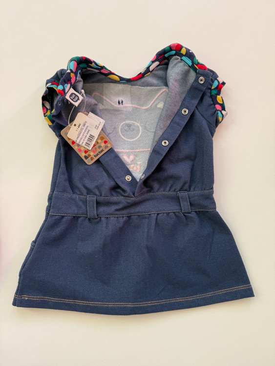 پیراهن برند توک توک original طرح و رنگ jeans