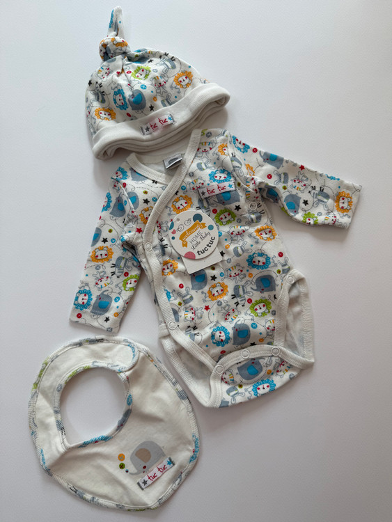 ست نوزادی سه تکه برند tuc tuc اسپانیا