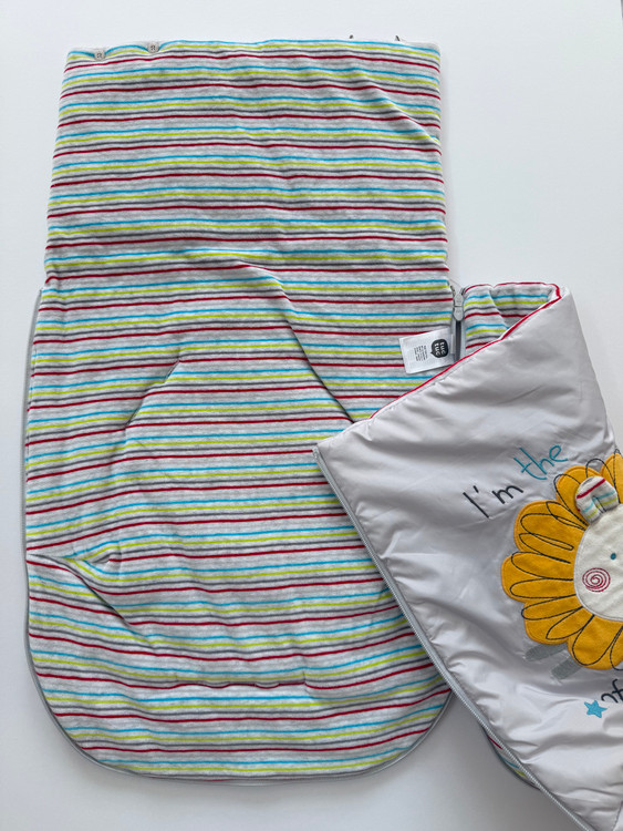 قنداق فرنگی کودک با زیپ دو طرفه