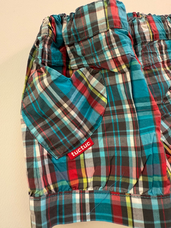 شورتک دخترانه جنس cotton با جیب قلبی شکل